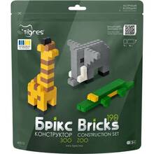 Конструктор TIGRES Брикс Зоо 190 эл (40012)