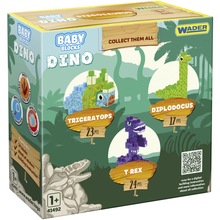 Конструктор WADER Baby Blocks Дино Т-рекс (41496)