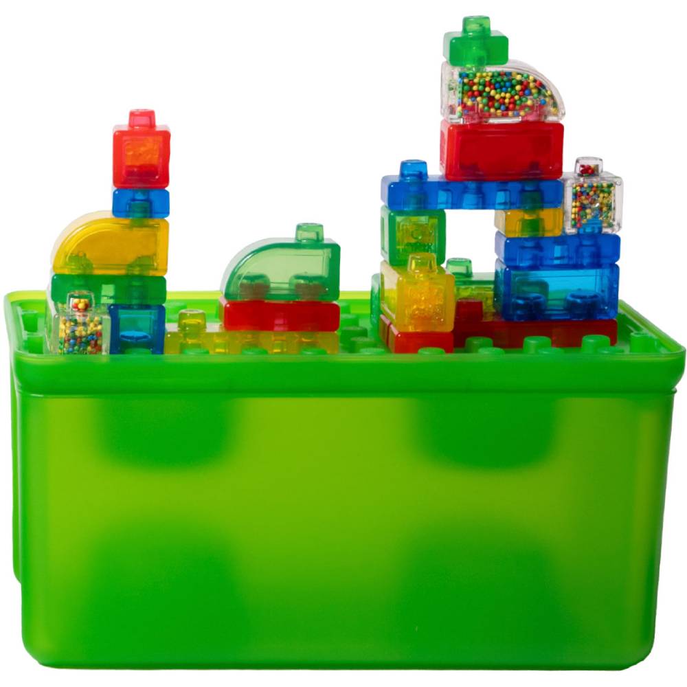 Конструктор Jelly Blox Строй и собирай 2 в 1 в кейсе 30 эл (931693) Возраст 2 года