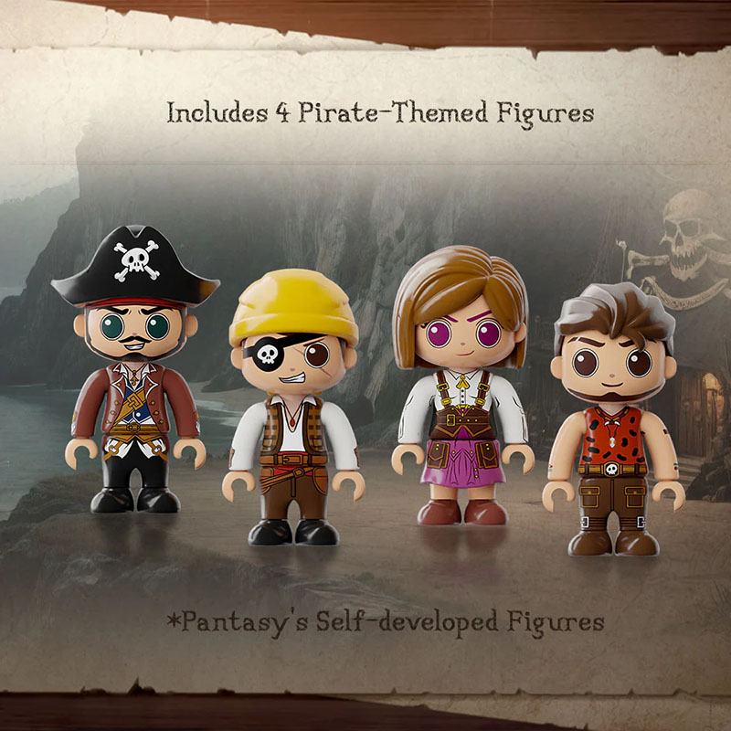 Фото 14 Конструктор PANTASY Original Паб Пираты (85022)