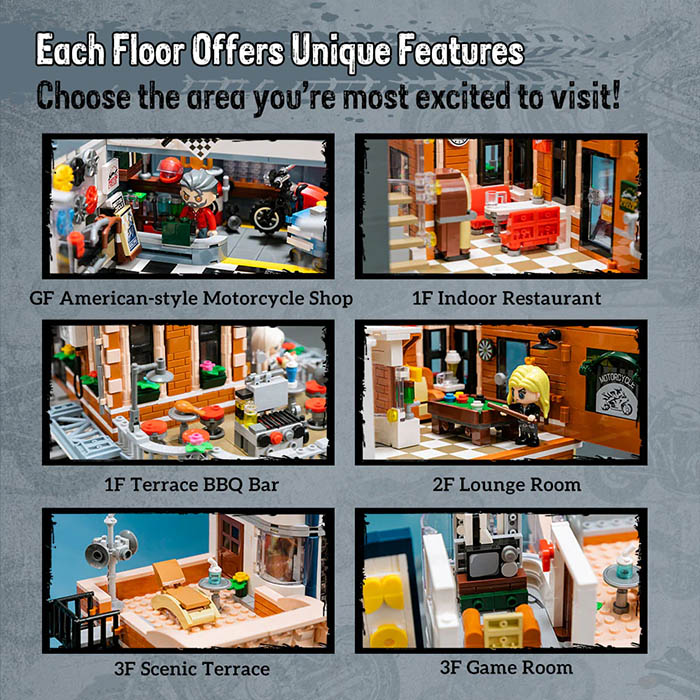 Конструктор PANTASY Original Моторесторан (85024) Возраст 6 лет