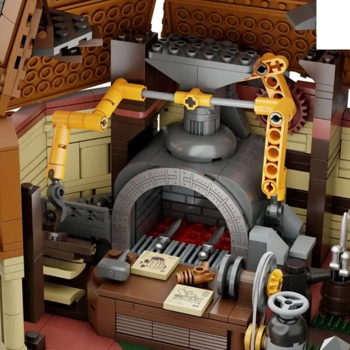 Конструктор PANTASY Original Мастерская мельниц (85026) Для кого универсально