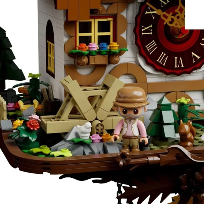 Зовнішній вигляд Конструктор PANTASY Original Годинник з зозулею (85027)