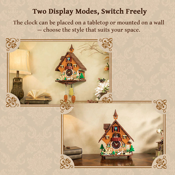 У Фокстрот Конструктор PANTASY Original Годинник з зозулею (85027)