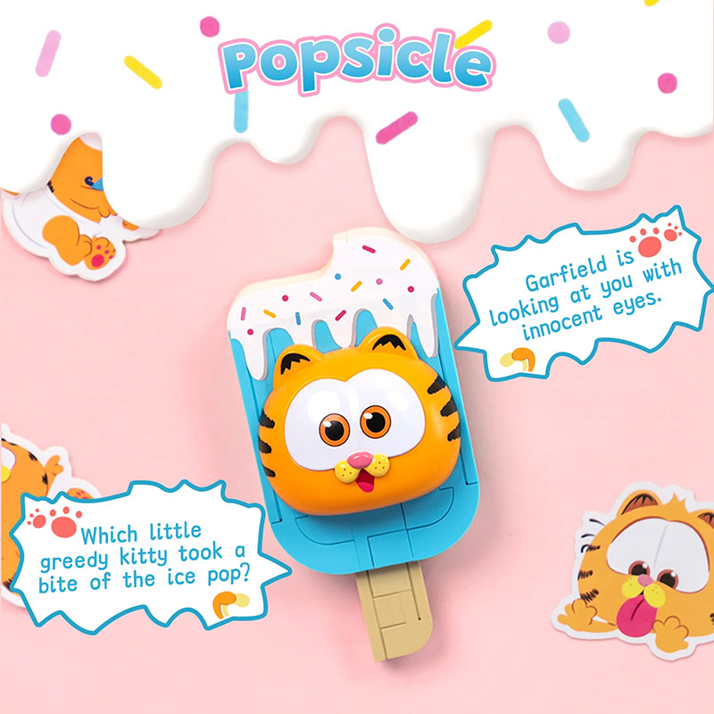 Внешний вид Конструктор PANTASY Garfield Магнит на холодильник Эскимо (86817)