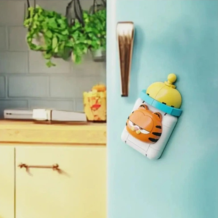 Конструктор PANTASY Garfield Магнит на холодильник Детская бутылочка (86818) Крепление блок