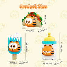 Конструктор PANTASY Garfield Магніт на холодильник Тако (86819)