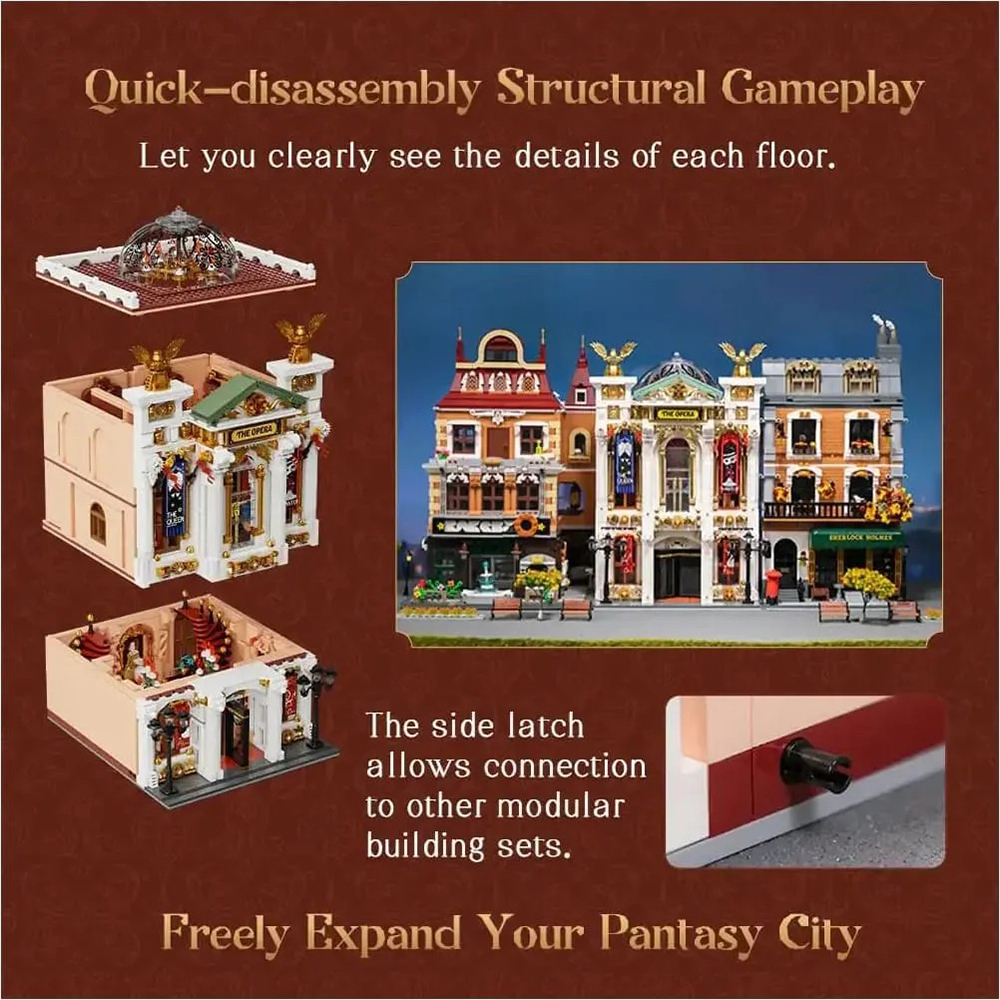 Замовити Конструктор PANTASY Original Опера (85019)