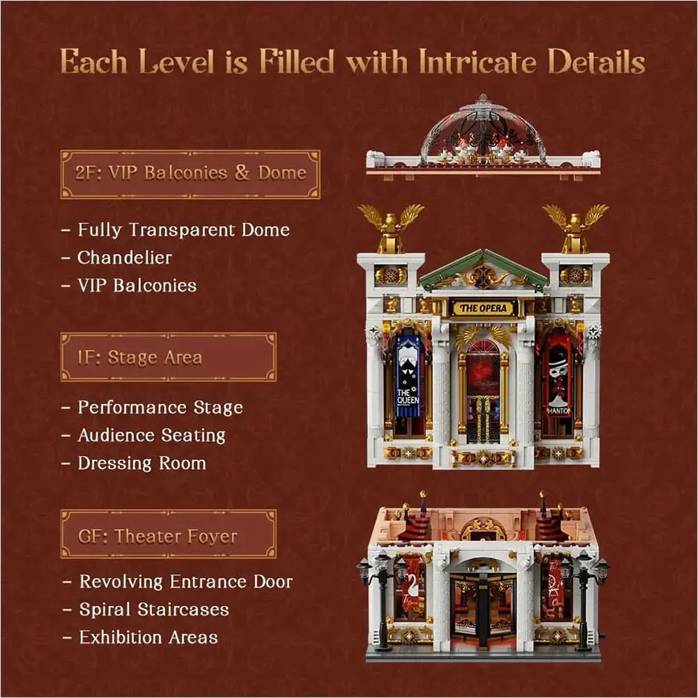 Фото Конструктор PANTASY Original Опера (85019)