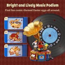 Конструктор PANTASY Snoopy Фонограф (86911)