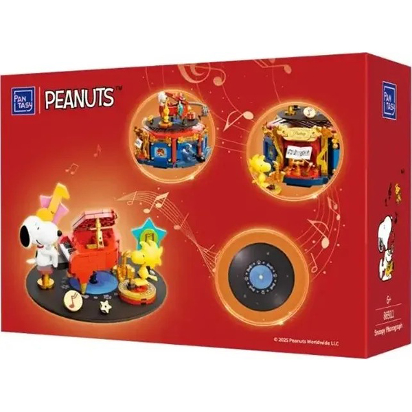 Конструктор PANTASY Snoopy Фонограф (86911) Для кого универсально