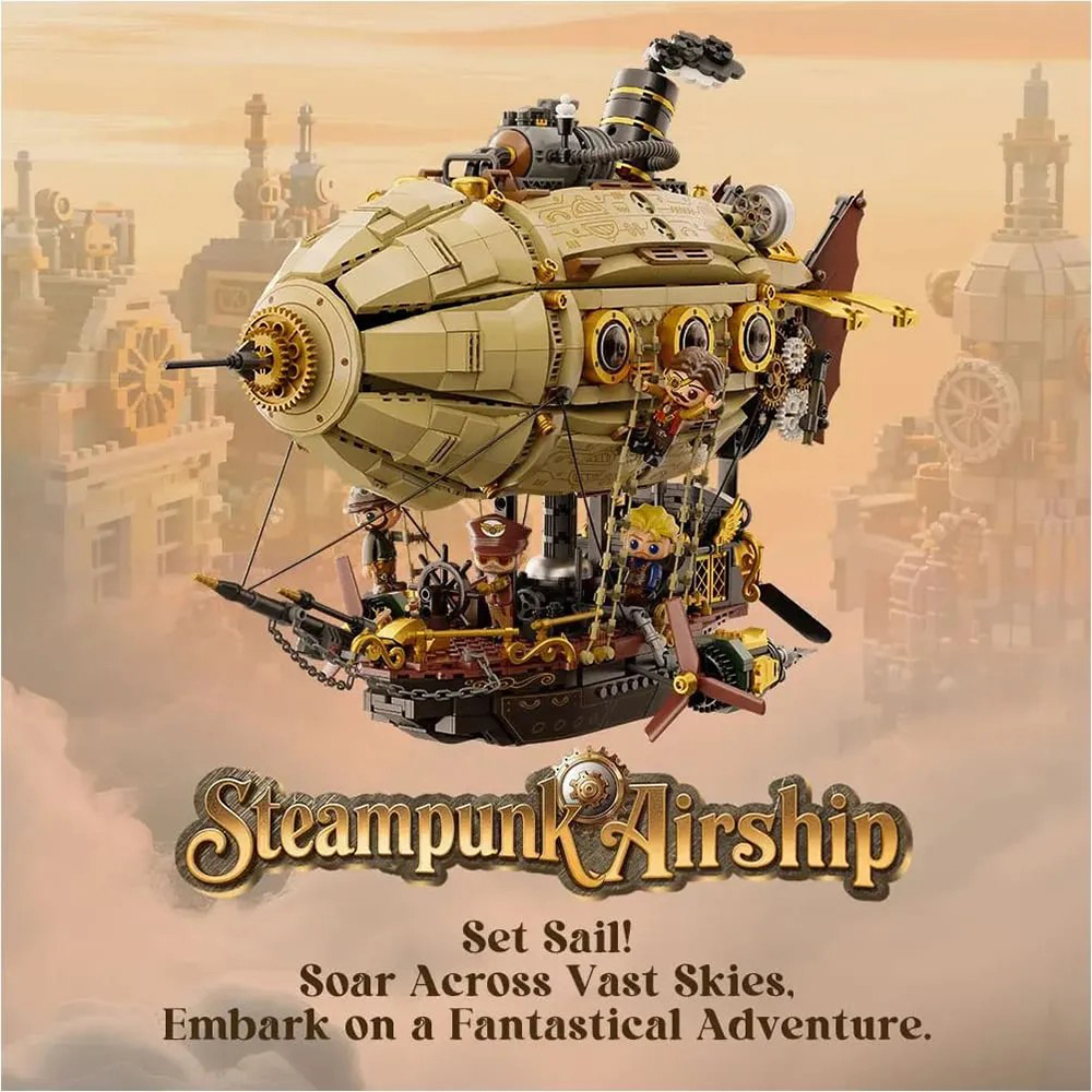 Замовити Конструктор PANTASY Original Steampunk Airship (85021)