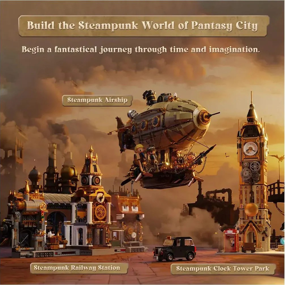 В Україні Конструктор PANTASY Original Steampunk Airship (85021)
