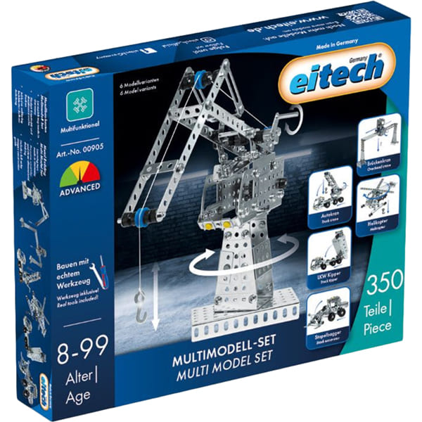 Конструктор EITECH Multi Model Set 350 деталей (С905) Для кого універсально