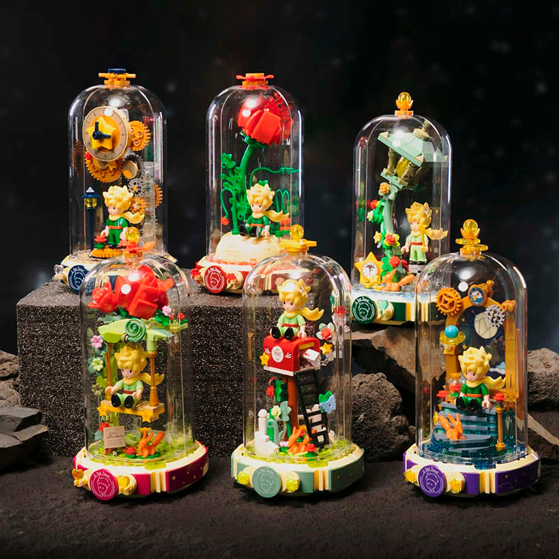 Конструктор PANTASY Le Petit Prince Зіркова лампа 221 деталь (86321) Головний персонаж Маленький принц