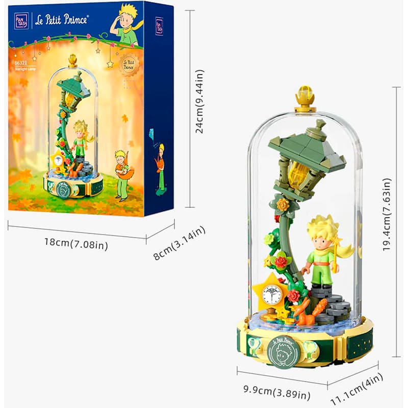 Конструктор PANTASY Le Petit Prince Зіркова лампа 221 деталь (86321) Кріплення блок