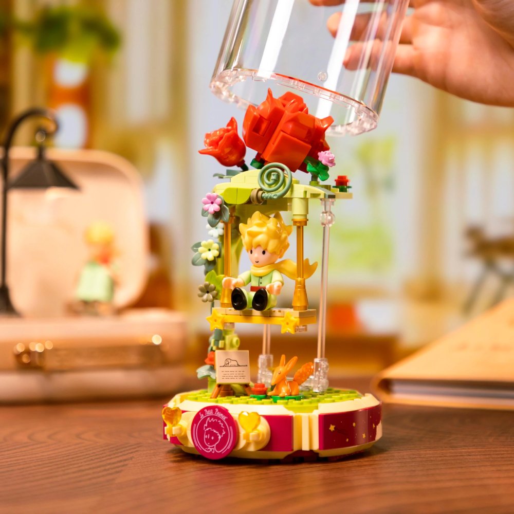 Конструктор Pantasy Le Petit Prince Вечность Качели Роза (86322) Тематика герои фильмов и мультфильмов