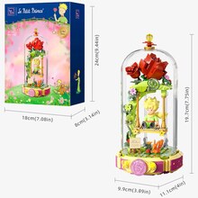 Конструктор Pantasy Le Petit Prince Вечность Качели Роза (86322)