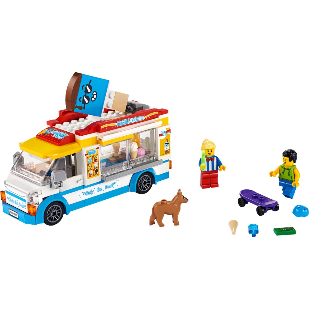 Конструктор LEGO City Great Vehicles Грузовик мороженщика (60253) Тип классический