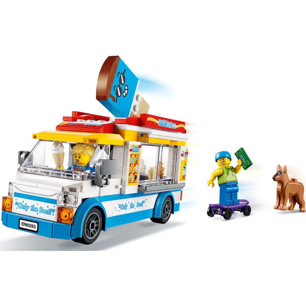 Конструктор LEGO City Great Vehicles Грузовик мороженщика (60253) Серия Lego City