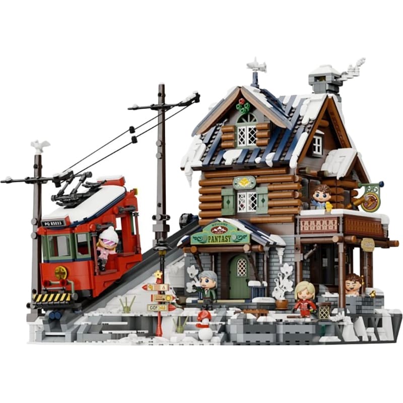 Конструктор PANTASY Домик на вершине 3135 деталей (85033) Тип классический