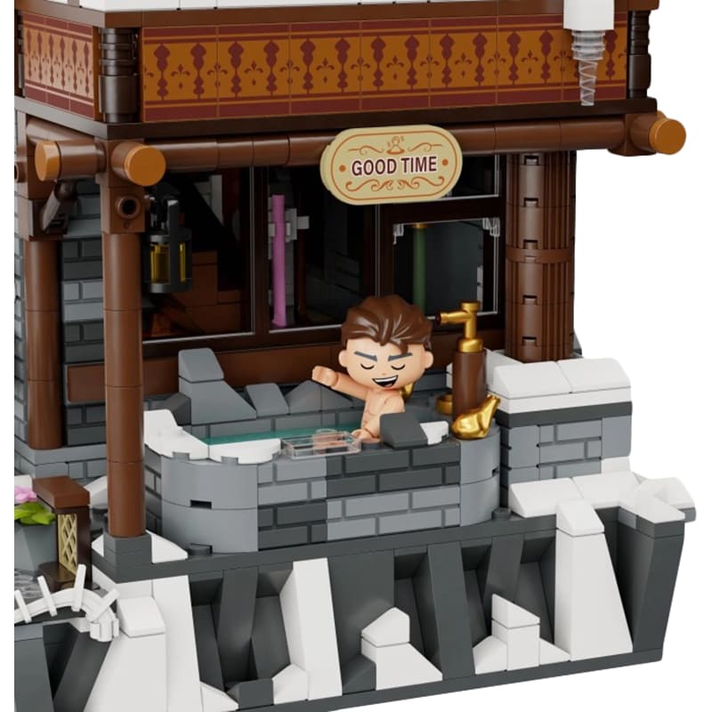 Конструктор PANTASY Домик на вершине 3135 деталей (85033) Крепление блок