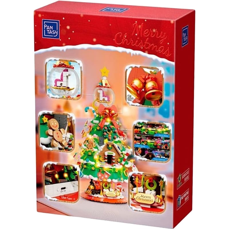 Заказать Конструктор PANTASY Рождественская елка 1056 деталей (86004)