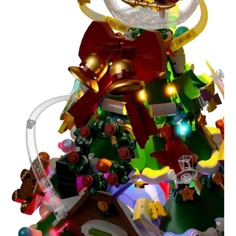 Конструктор PANTASY Рождественская елка 1056 деталей (86004) Крепление блок