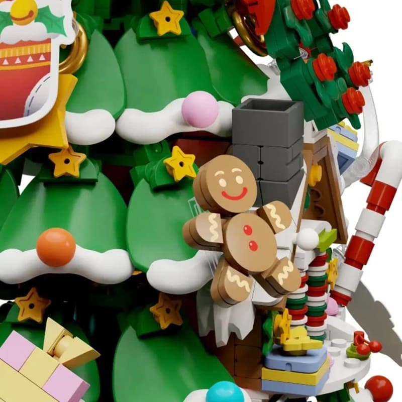 Конструктор PANTASY Рождественская елка 1056 деталей (86004) Тематика тематический