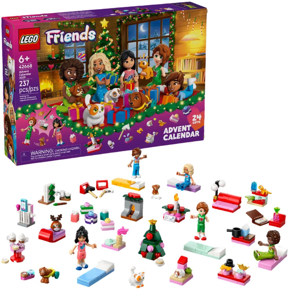 Конструктор LEGO Advent Friends 2025 237 эл (42668) Тип классический
