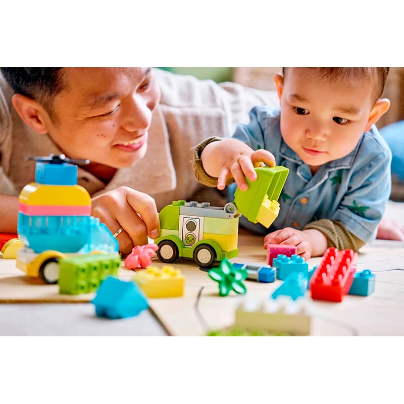 Конструктор LEGO DUPLO My First Творчі транспортні засоби 42 деталі (10474) Серія Lego DUPLO