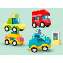Конструктор LEGO DUPLO My First Творчі транспортні засоби 42 деталі (10474)