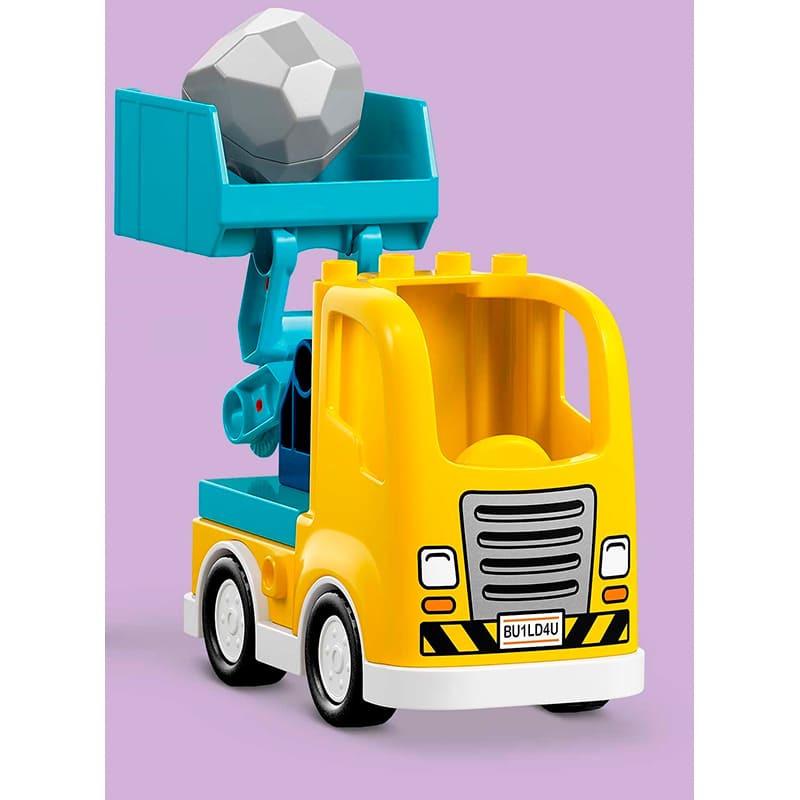 Зображення Конструктор LEGO DUPLO Town 3-в-1 Будівельна техніка 22 деталі (10475)