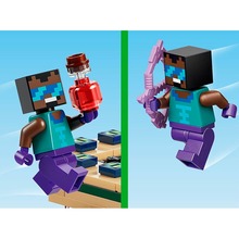 Конструктор LEGO Minecraft Подорож у Нижній світ та Портал у Край 192 деталі (21584)