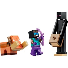 Конструктор LEGO Minecraft Подорож у Нижній світ та Портал у Край 192 деталі (21584)