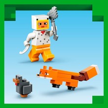 Конструктор LEGO Minecraft Куряча ферма 233 деталі (21585)