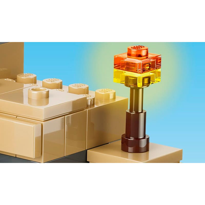 Обзор Конструктор LEGO Minecraft Подземелье зомби 284 детали (21587)