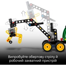 Конструктор LEGO Technic Колесный комбайн John Deere 1470H 117 деталей (42218)