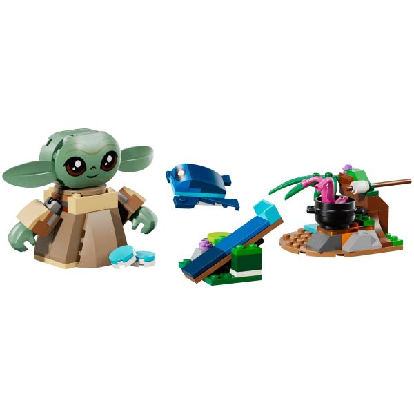 Конструктор LEGO Star Wars Семейный дом Грогу 107 детали (75443) Крепление блок