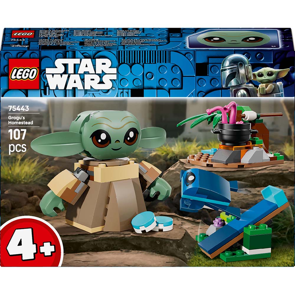 Конструктор LEGO Star Wars Сімейний будинок Грогу 107 деталей (75443)