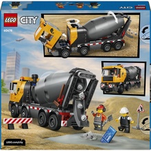 Конструктор LEGO City Бетономешалка 371 деталь (60478)
