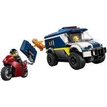 Конструктор LEGO City Поліцейський фургон для перевезення ув'язнених 198 деталей (60479)