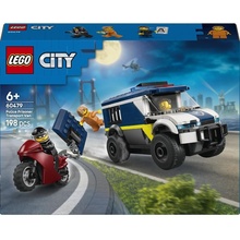 Конструктор LEGO City Поліцейський фургон для перевезення ув'язнених 198 деталей (60479)
