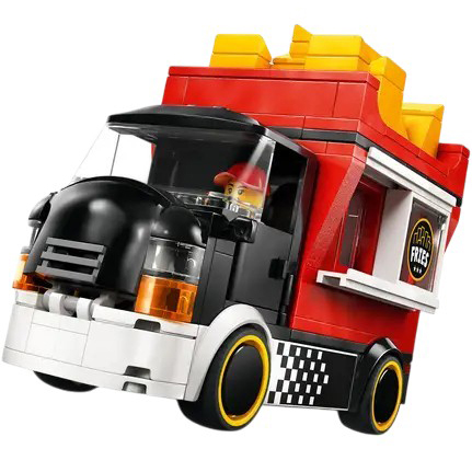 Конструктор LEGO City Вантажівка з картоплею фрі 216 деталей (60488) Тип транспорту вантажівка