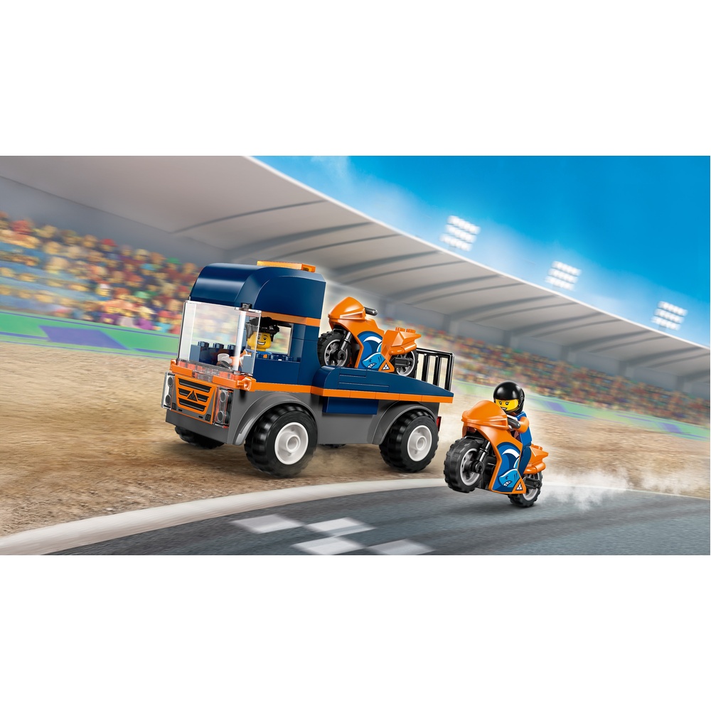 В Украине Конструктор LEGO City Транспортер мотоциклов 88 деталей (60491)