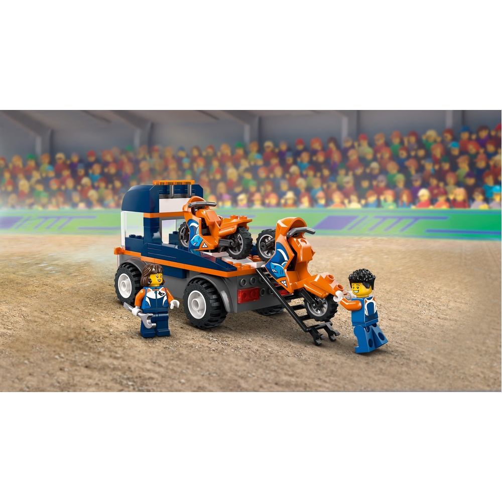 Изображение Конструктор LEGO City Транспортер мотоциклов 88 деталей (60491)