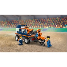 Конструктор LEGO City Транспортер мотоциклов 88 деталей (60491)