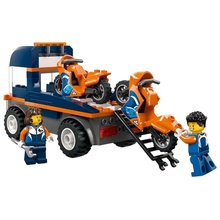 Конструктор LEGO City Транспортер мотоциклов 88 деталей (60491)