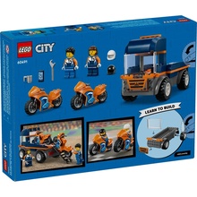 Конструктор LEGO City Транспортер мотоциклов 88 деталей (60491)