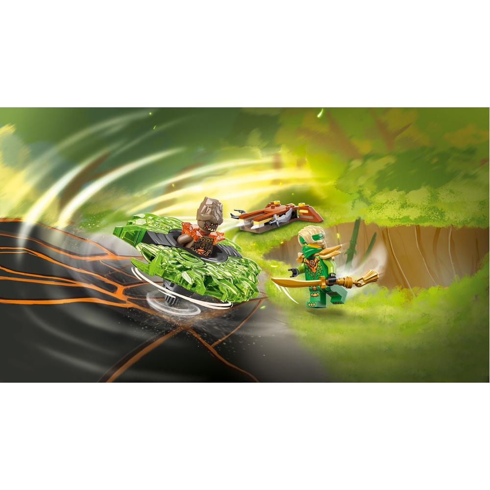 Конструктор LEGO Ninjago Ллойд против спиннера земляного монстра 52 детали (71850) Тематика герои фильмов и мультфильмов